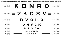 Test your eyesight
