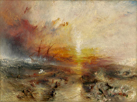  'the Slaveship' poem and painting by J.M.W. Turner
