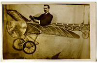 Awareness -Man in a paper plane