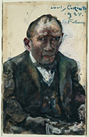 course: I Can See, chapter: Art Classes, lesson: Self Portraits, artist: Lovis Corinth