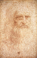 course: I Can See, chapter: Art Classes, lesson: Self Portraits, artist: Leonardo daVinci